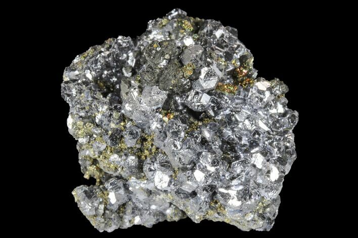 Galena, Chalcopyrite, Sphalerite and Pyrite Association - Peru #173334